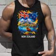 ニュージーランド国旗 旅行 お土産 ニュージーランド人 Nz キウイバード 長袖tシャツ タンクトップ 彼への贈り物