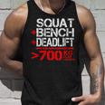 パワーリフティング700kgクラブメンブ Powerlifting 700 Kg Club Member タンクトップ 彼への贈り物
