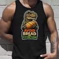 パンと絶滅を避ける恐竜ケトユーモア。 長袖tシャツ タンクトップ 彼への贈り物