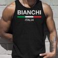 ビアンキ イタリア 家族名 イタリア 国旗 長袖tシャツ タンクトップ 彼への贈り物
