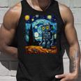 ビンテージロボットアート ゴッホ おもちゃ ロボットビルダー ロボティクス 長袖tシャツ タンクトップ 彼への贈り物
