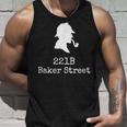 ブック愛好家 221B ベイカーストリート 探偵シャーロック・ホームズ タンクトップ 彼への贈り物