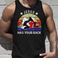 ブラジリアン柔術 Jesus Has Your Back タンクトップ 彼への贈り物