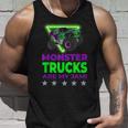 モンスタートラックは私のジャムです タンクトップ 彼への贈り物