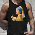 ラーメン 面白いtシャツ おもしろ ネタ フェルメール メンズ 面白い 服 おもしろグッズ グルメ 食べ物 タンクトップ 彼への贈り物
