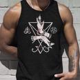 ルシファーの悪魔の紋章 五芒星とリヴァアタン十字架 長袖tシャツ タンクトップ 彼への贈り物