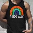 レインボーフラッグ プライド アリー ゲイプライド 月 Lgbtq Ally Lgbt タンクトップ 彼への贈り物