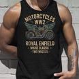 ロイヤルエンフィールドwdReクラシックモーターサイクルww2 タンクトップ 彼への贈り物
