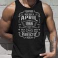ヴィンテージ60歳の誕生日レジェンドは1966年4月に誕生しました。 長袖tシャツ タンクトップ 彼への贈り物