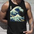 大波 葛飾北斎 名画 おしゃれ 長袖tシャツ タンクトップ 彼への贈り物