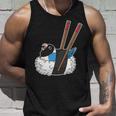 寿司ロール オウム I Kawaii Food I Blue-Masked Lovebird 長袖tシャツ タンクトップ 彼への贈り物