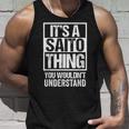 斉藤斎藤苗字名字 Aaito Thing You Wouldn't Understand Family Name タンクトップ 彼への贈り物