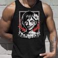 日本のゴス 不気味なエモ Y2k 日本ホラー アニメ 漫画 長袖tシャツ タンクトップ 彼への贈り物