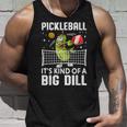 面白いピックルボールtシャツ It's Kind Of A Big Dill パドルボール タンクトップ 彼への贈り物