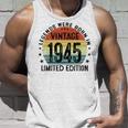 79歳ギフトtシャツ 1945年のベスト・オブ・レジェンド 1945年に誕生 タンクトップ 彼への贈り物