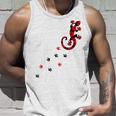 Gecko Footprint ハイビスカスフラワー ハワイサーフスタイルtシャツ タンクトップ 彼への贈り物