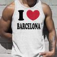 I Love Barcelona バルセロナが大好き タンクトップ 彼への贈り物