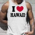 I Love Hawaii ハワイが大好き タンクトップ 彼への贈り物