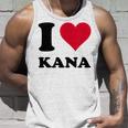 I Love Kana タンクトップ 彼への贈り物