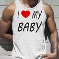 I Love My Baby ブラック タンクトップ 彼への贈り物