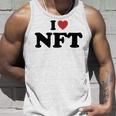 I Love Nft タンクトップ 彼への贈り物