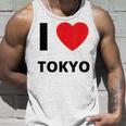I Love Tokyo Travel Tourist タンクトップ 彼への贈り物