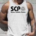 ScpecureContainProtect-Cp Foundation タンクトップ 彼への贈り物