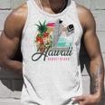 Sunset Beach Hawaii、サーフィンサーフボードレトロ、バックプリント 長袖tシャツ タンクトップ 彼への贈り物