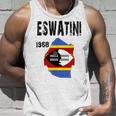 エスワティニ地図旗 制定。 タンクトップ 彼への贈り物