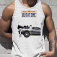 バック・トゥ・ザ・フューチャー Outatime ナンバープレート 長袖tシャツ タンクトップ 彼への贈り物