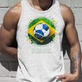 ブラジル選手 スポーツ ヴィンテージ 男性 ブラジル ブラジル タンクトップ 彼への贈り物