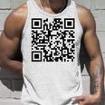 裏面面白いqr Fck You Code 中指言葉 タンクトップ 彼への贈り物