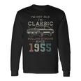 1955年生まれ、71歳の誕生日 クラシックカー 長袖Tシャツ ギフトのアイデア