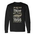 1956年生まれ、70歳の誕生日、クラシックカー 長袖Tシャツ ギフトのアイデア