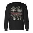 1961年生まれ クラシックカー 65歳の誕生日 長袖Tシャツ ギフトのアイデア