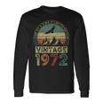 1972年ヴィンテージ、限定版、54歳の誕生日、54歳 長袖Tシャツ ギフトのアイデア