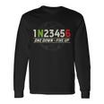 1N23456 オートバイギアシフトパターン バイカーモーターサイクリスト用 長袖Tシャツ ギフトのアイデア
