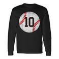 2013 10歳の誕生日 野球 10歳 男の子 キッズ 長袖Tシャツ ギフトのアイデア