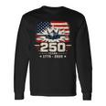 250Th Anniversary Usa Patriotic 250 Years American 4Th July 長袖Tシャツ ギフトのアイデア