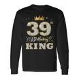 39歳の誕生日キング 39歳の誕生日パーティー 長袖Tシャツ ギフトのアイデア