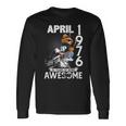 50Th Birthday Legends April 1976Intage 50 Years Old 長袖Tシャツ ギフトのアイデア
