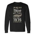 50歳の誕生日 1976年生まれのクラシックカー 長袖Tシャツ ギフトのアイデア