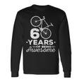 60 Years Of Being Awesome ロードバイク・サイクリングバイシクル 長袖Tシャツ ギフトのアイデア