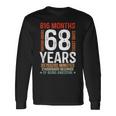 68歳の誕生日プレゼント 68歳 816ヶ月 レトロ ヴィンテージ 長袖Tシャツ ギフトのアイデア