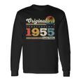 70 歳の誕生日 男性 オリジナル ヴィンテージ 1955 年 ギフト 長袖Tシャツ ギフトのアイデア