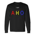 I Am Aho アニメ愛好家への面白い誕生日プレゼント。 長袖Tシャツ ギフトのアイデア