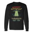 Ancient Astronaut Theoristsay Yes Alien Head Theorist 長袖Tシャツ ギフトのアイデア