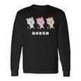 Asy 猫目三兄弟 猫眼三兄弟 Asiauper Young 長袖tシャツ 長袖Tシャツ ギフトのアイデア