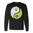 Avocado And Eggs Keto Diet Healthy Eating Yin Yang Yin Yang 長袖Tシャツ ギフトのアイデア