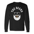 The Beard 白髭 サングラス スカル風 メンズ バーバー スタイル アイコン 長袖Tシャツ ギフトのアイデア